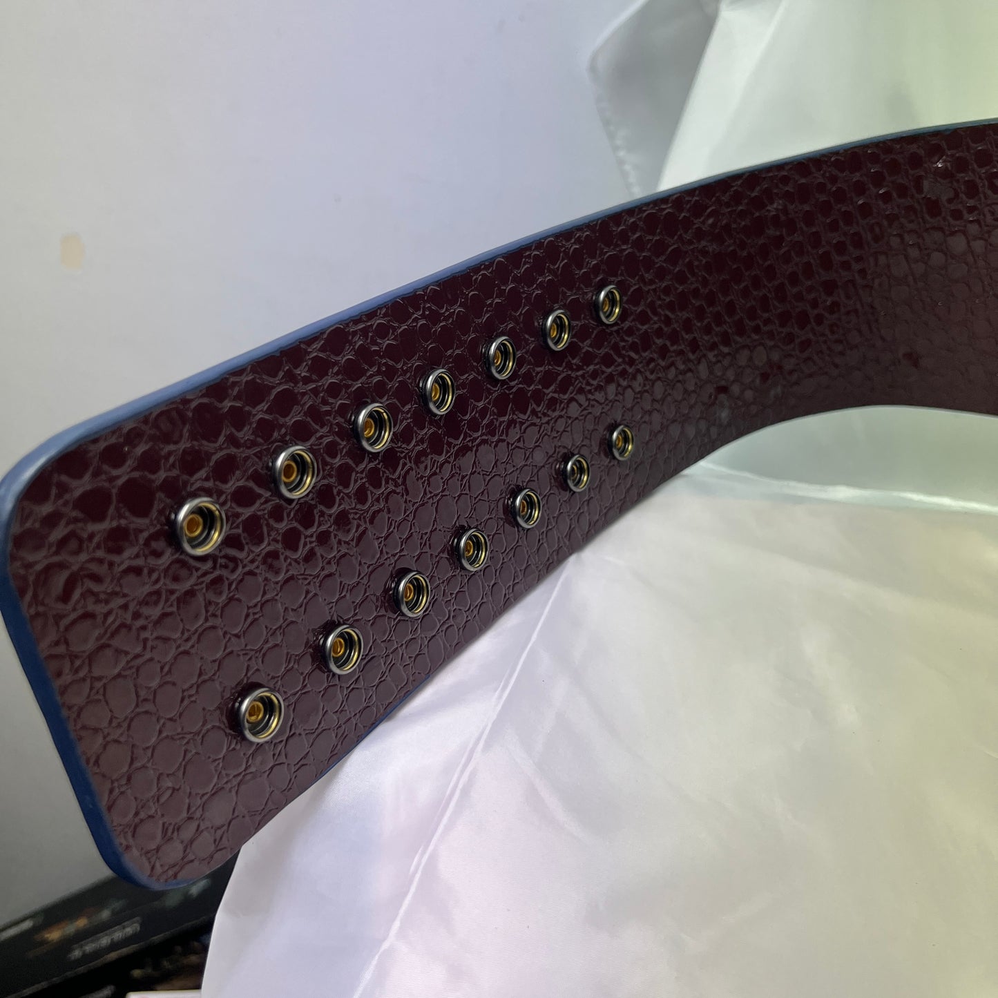 WWE Blue Big Eagle Championship Authentic Replica Title Belt WWE Shop