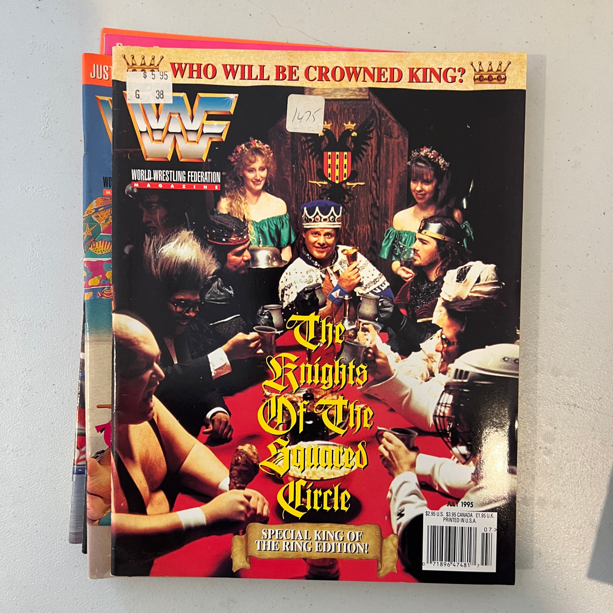 King Of The Ring WWF WWE Magazine 1990s Retro Wrestling Merchandise Collectable 3
