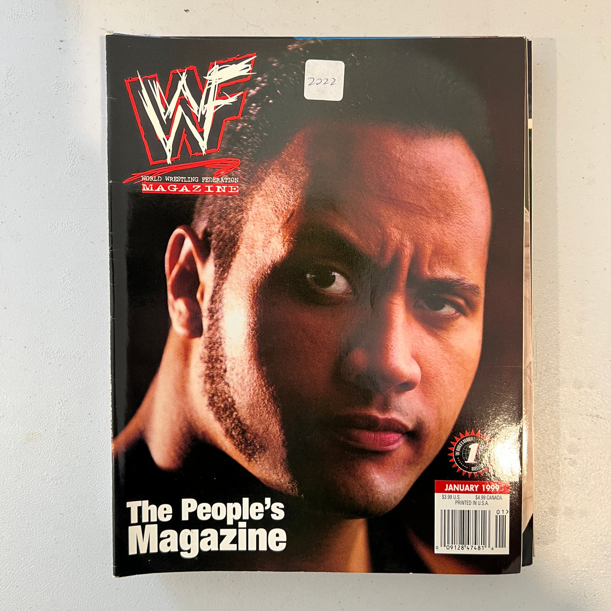 The Rock WWF WWE Magazine 1990s Retro Wrestling Merchandise Collectable 3