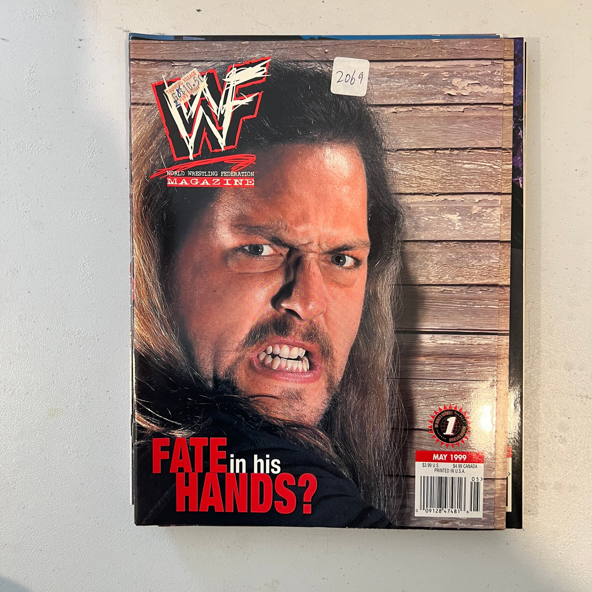 Big Show WWF WWE Magazine 1990s Retro Wrestling Merchandise Collectable 3