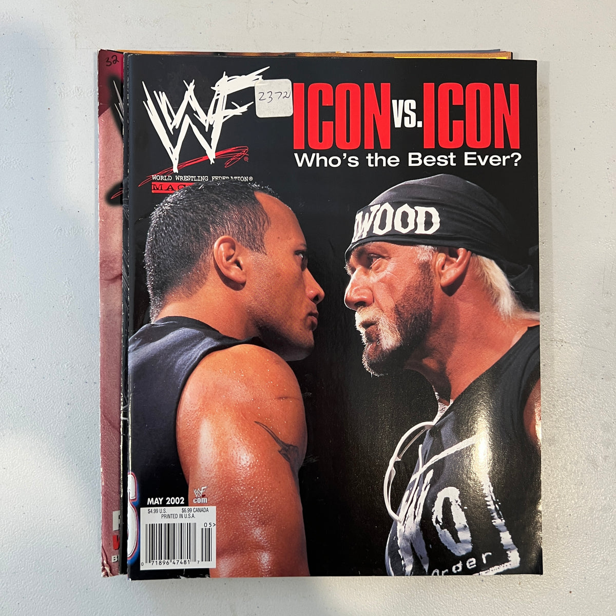 Icon vs Icon WWF WWE Magazine 1990s Retro Wrestling Merchandise Collectable 3