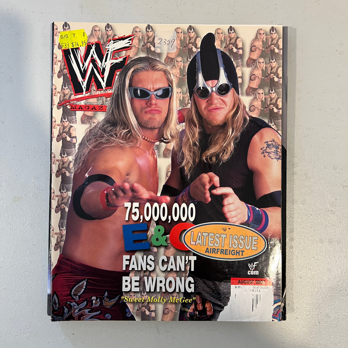 Edge Christian WWF WWE Magazine 1990s Retro Wrestling Merchandise Collectable 3