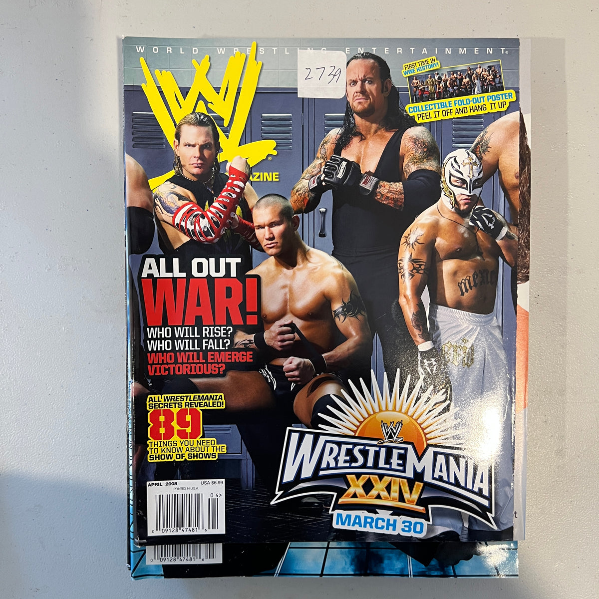 Legends WWE Magazine 2000s Retro Wrestling Merchandise Collectable 3