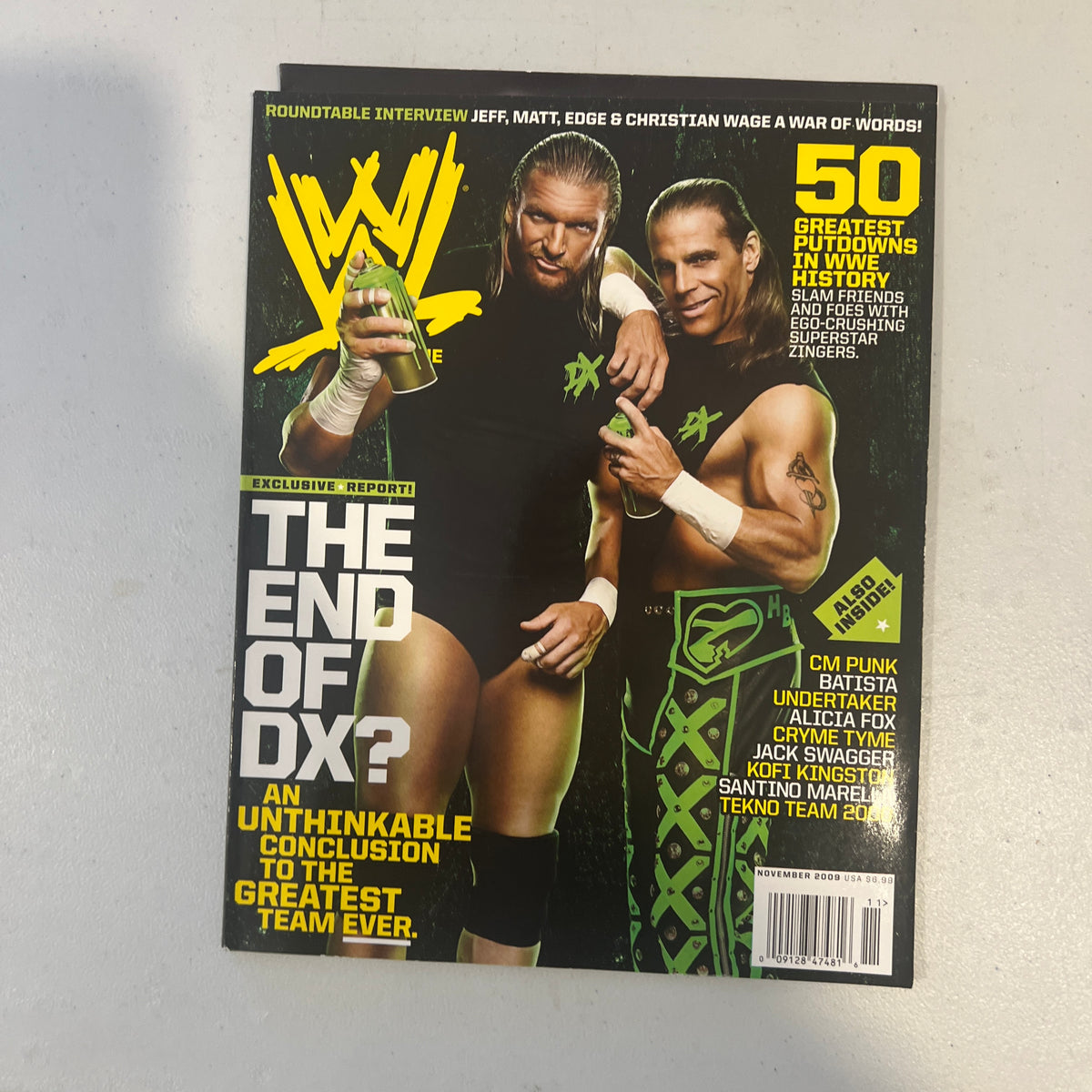 DX WWE Magazine 2000s Retro Wrestling Merchandise Collectable 5