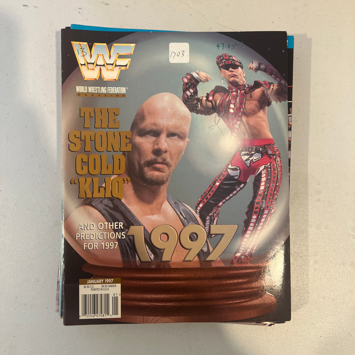 1997 WWF WWE Magazine 1990s Retro Wrestling Merchandise Collectable 5