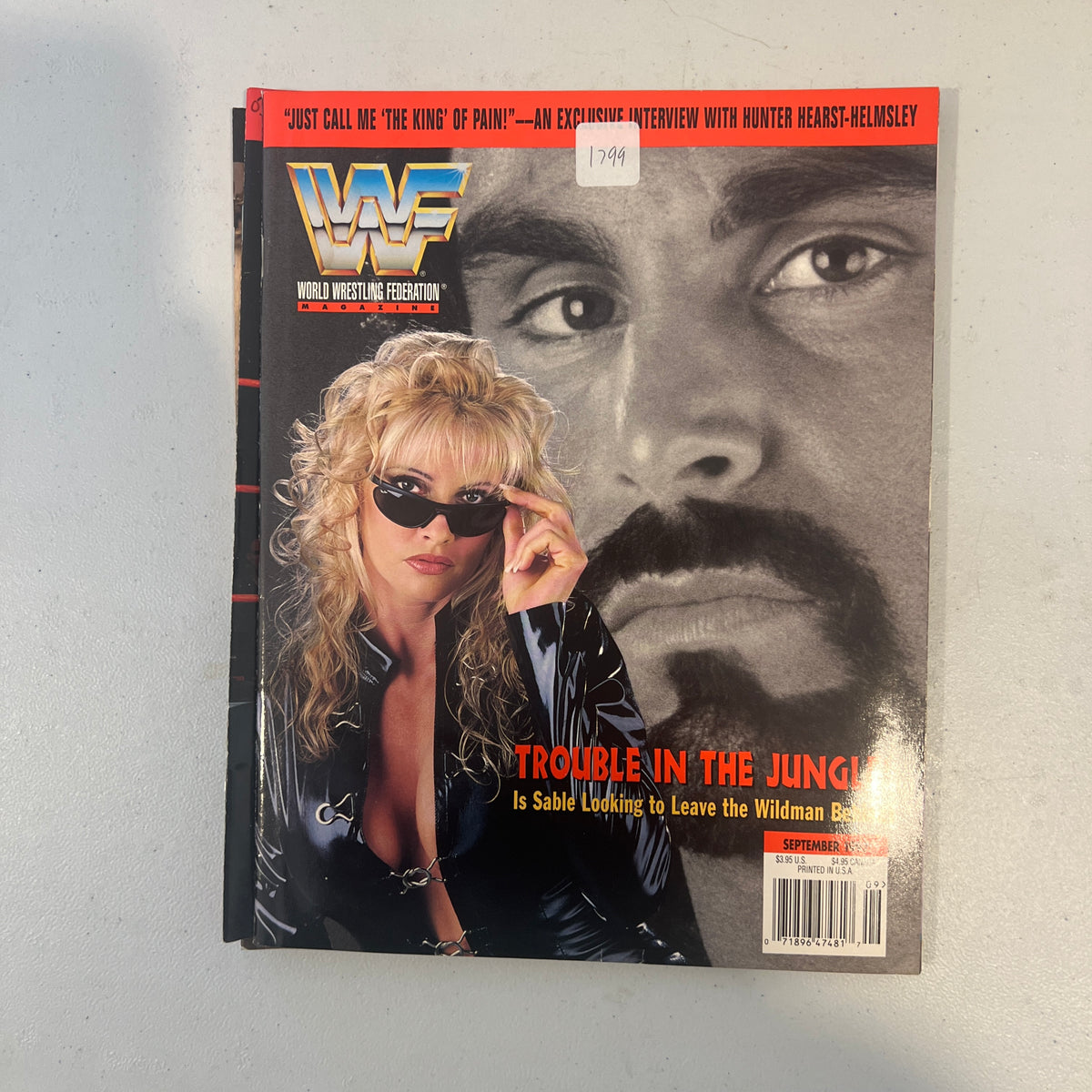 Sable WWF WWE Magazine 1990s Retro Wrestling Merchandise Collectable 5