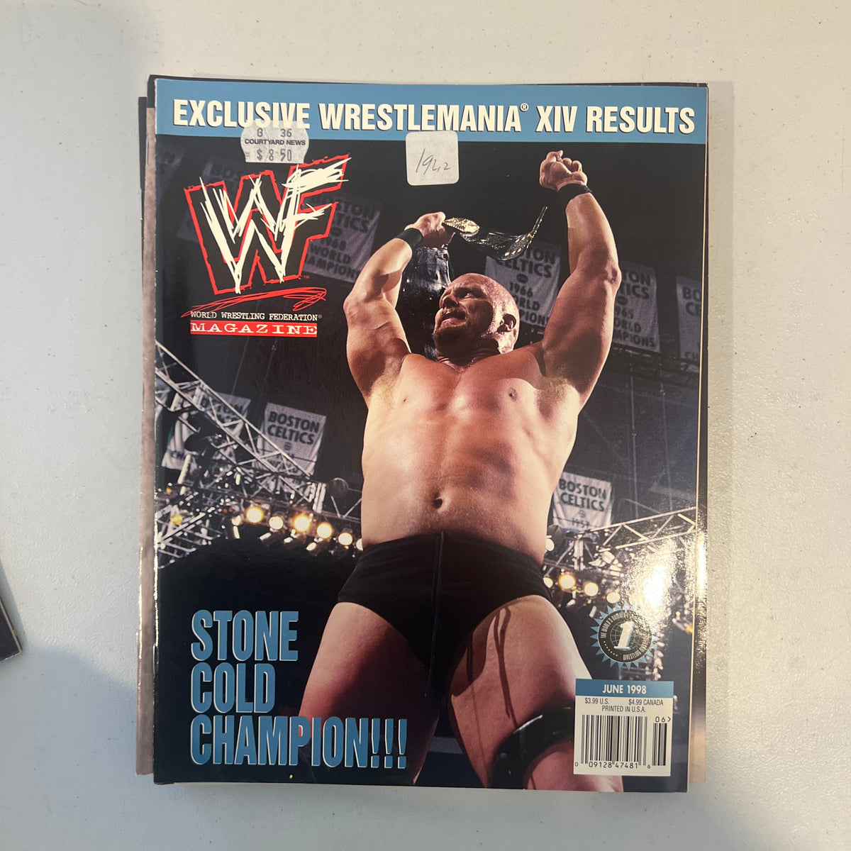 Steve Austin WWF WWE Magazine 1990s Retro Wrestling Merchandise Collectable 5
