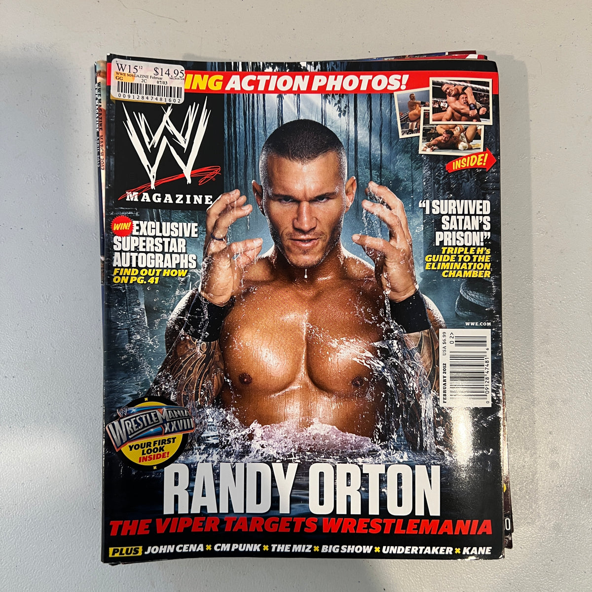 Randy Orton Magazine WWE Wrestling Merchandise Collectable 5