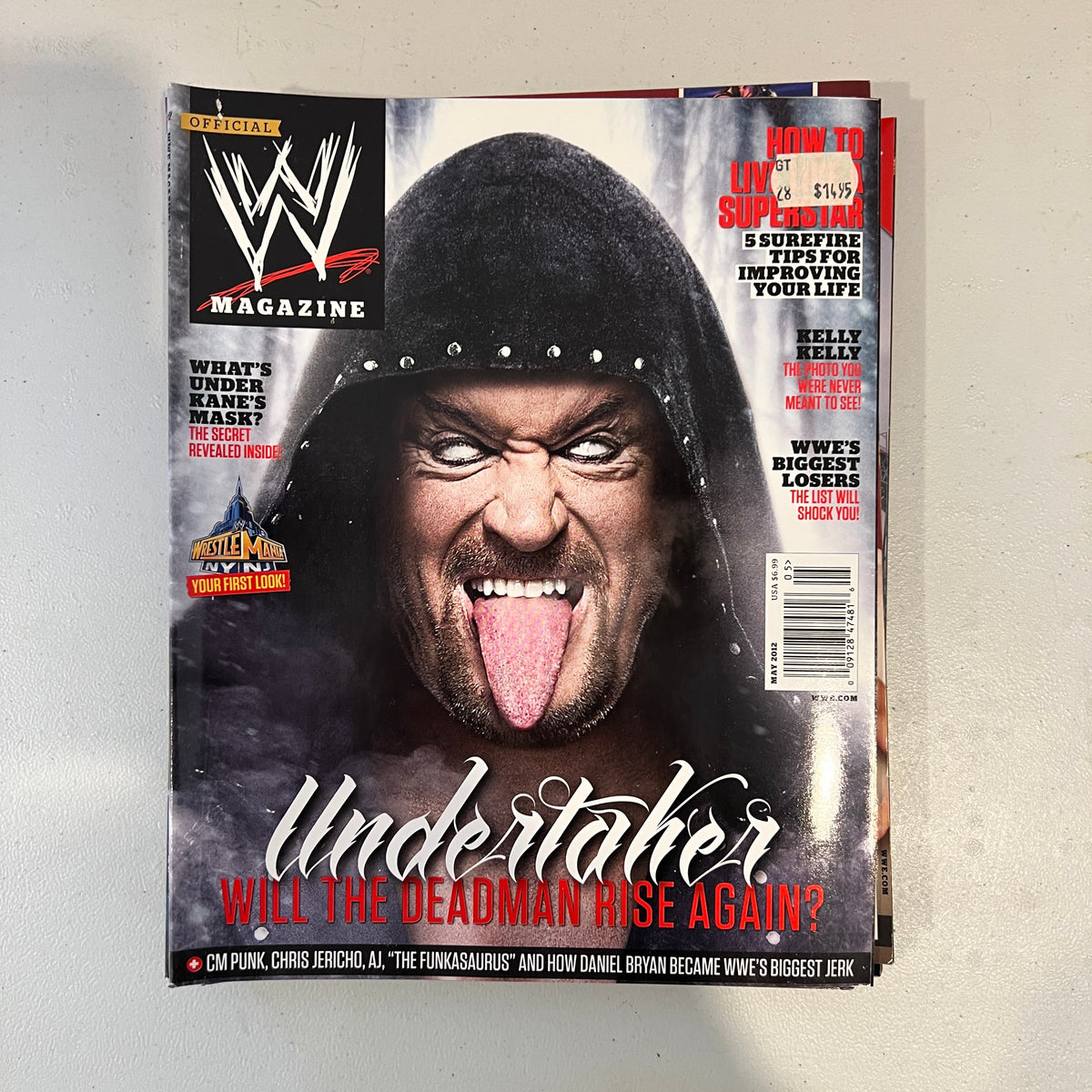 Undertaker WWE Magazine 2000s Retro Wrestling Merchandise Collectable 5