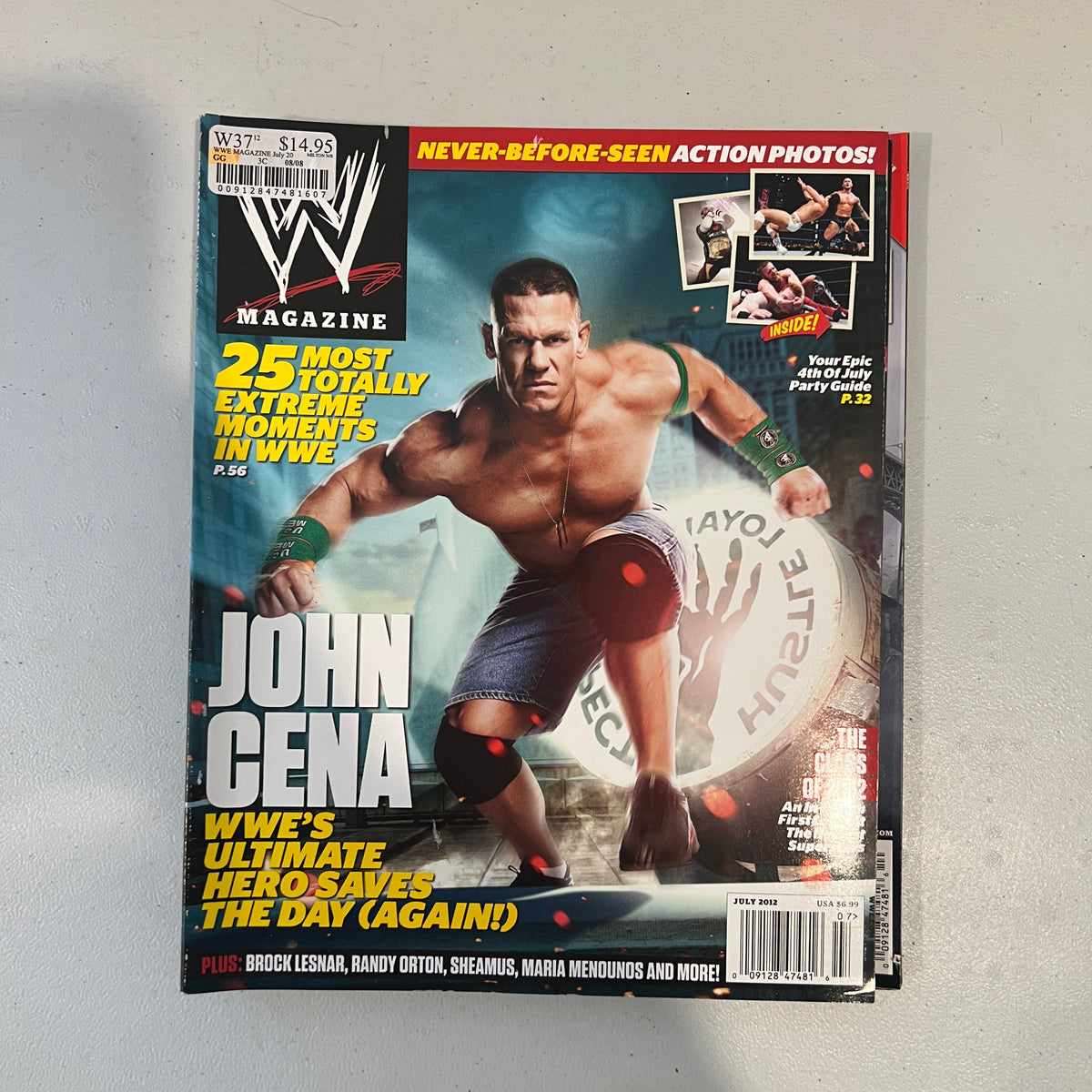 John Cena WWE Magazine 2000s Retro Wrestling Merchandise Collectable 5