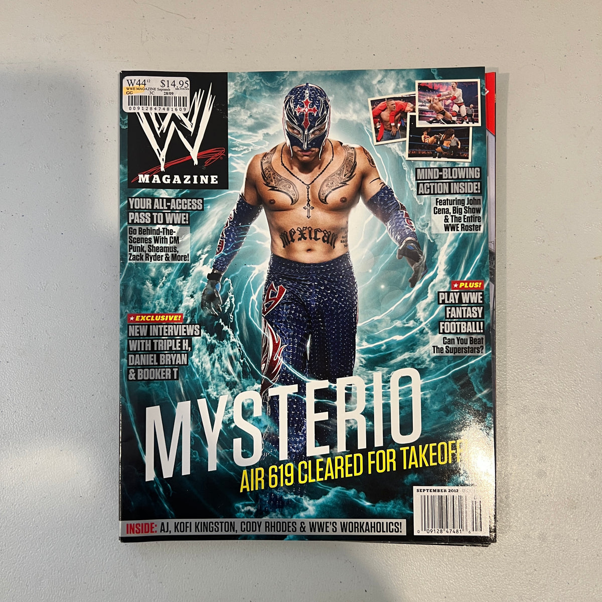 Rey Mysterio Magazine WWE Wrestling Merchandise Collectable 5