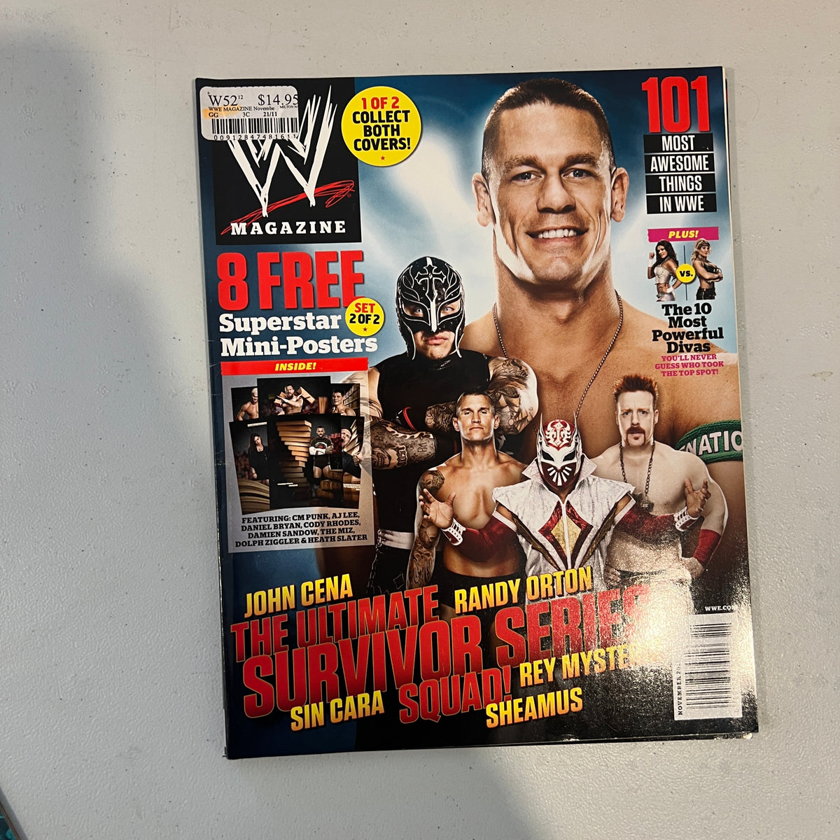 John Cena WWE Magazine 2000s Retro Wrestling Merchandise Collectable 5