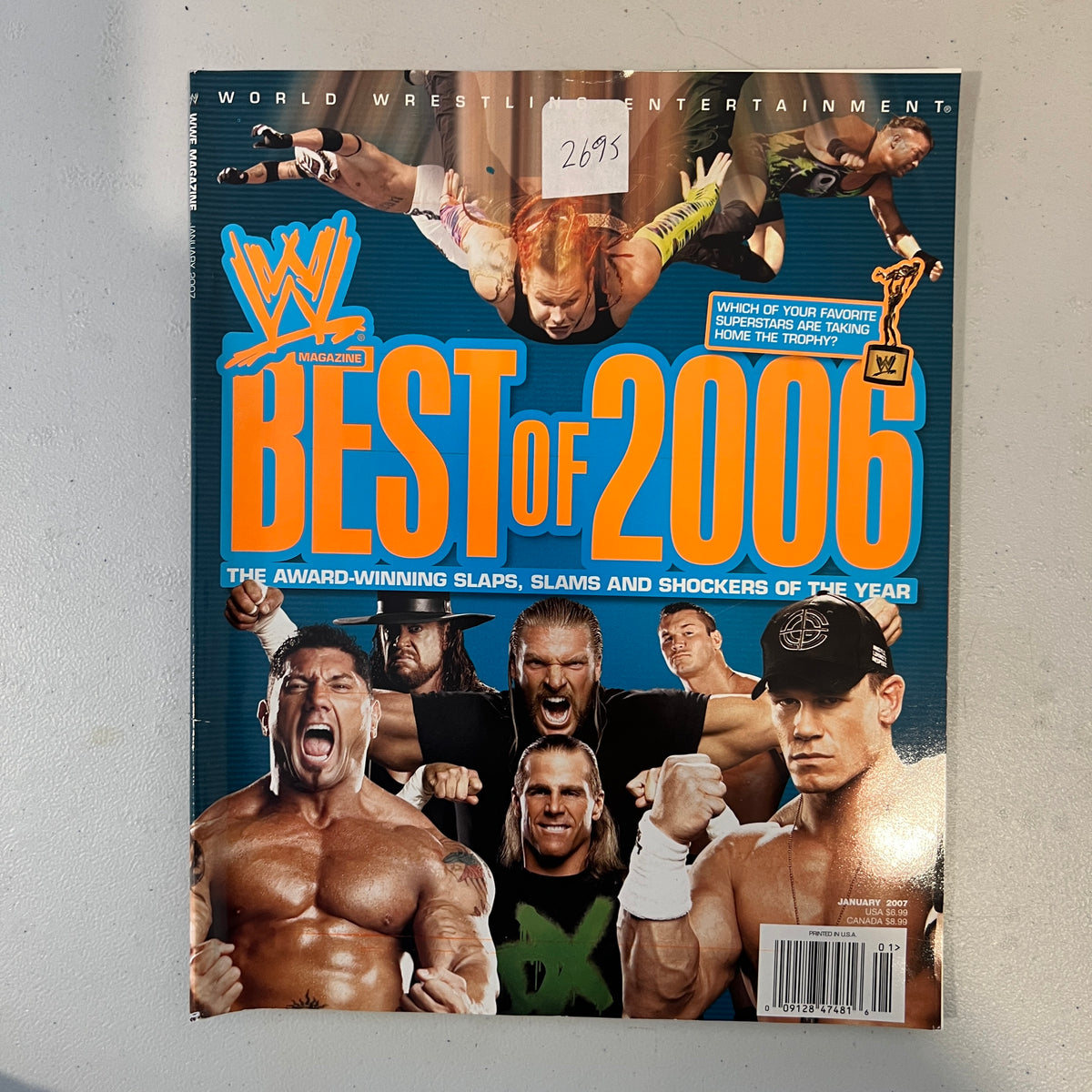 Best of 2006 WWE Magazine 2000s Retro Wrestling Merchandise Collectable 5