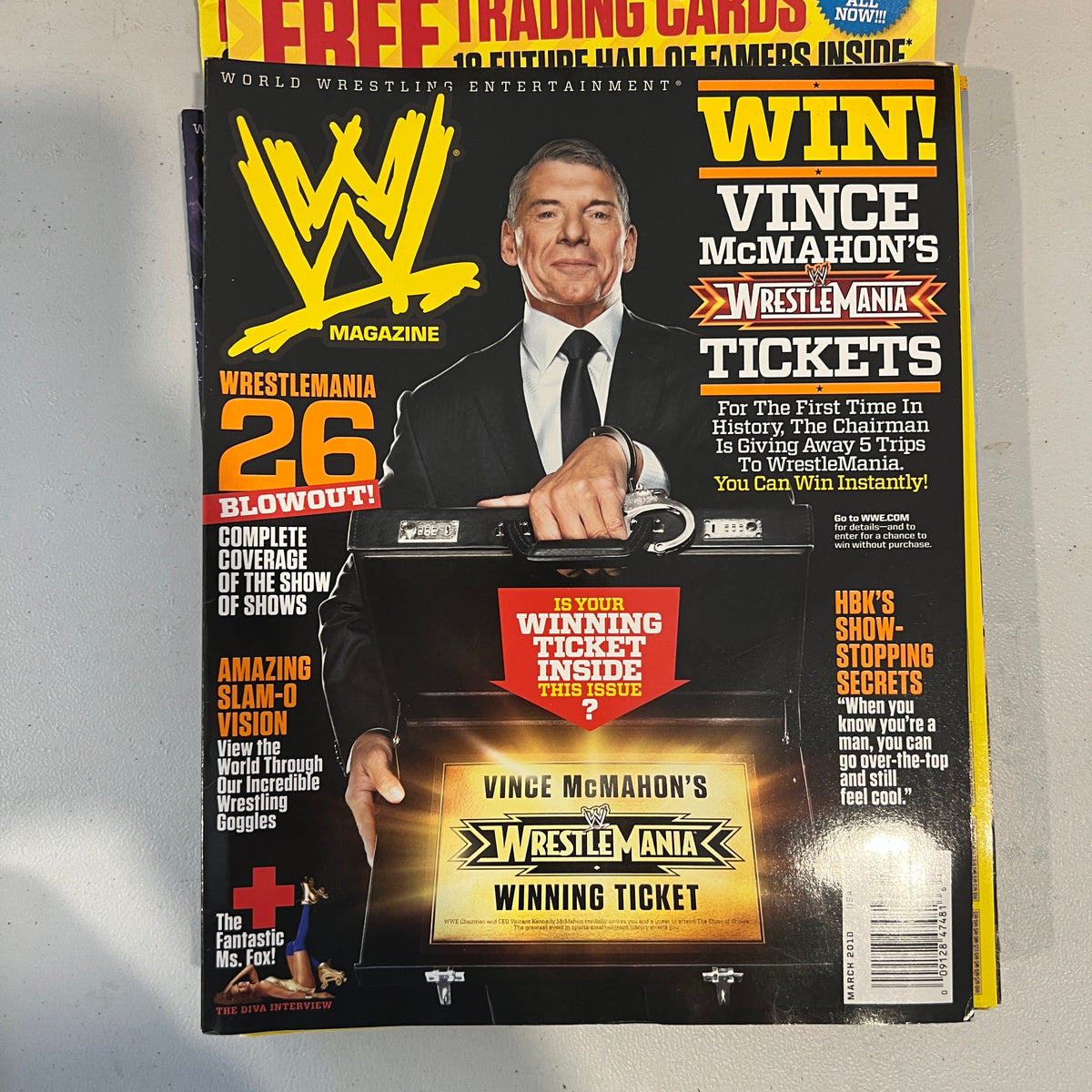 Vince Mcmahon WWE Magazine Wrestling Merchandise Collectable 6
