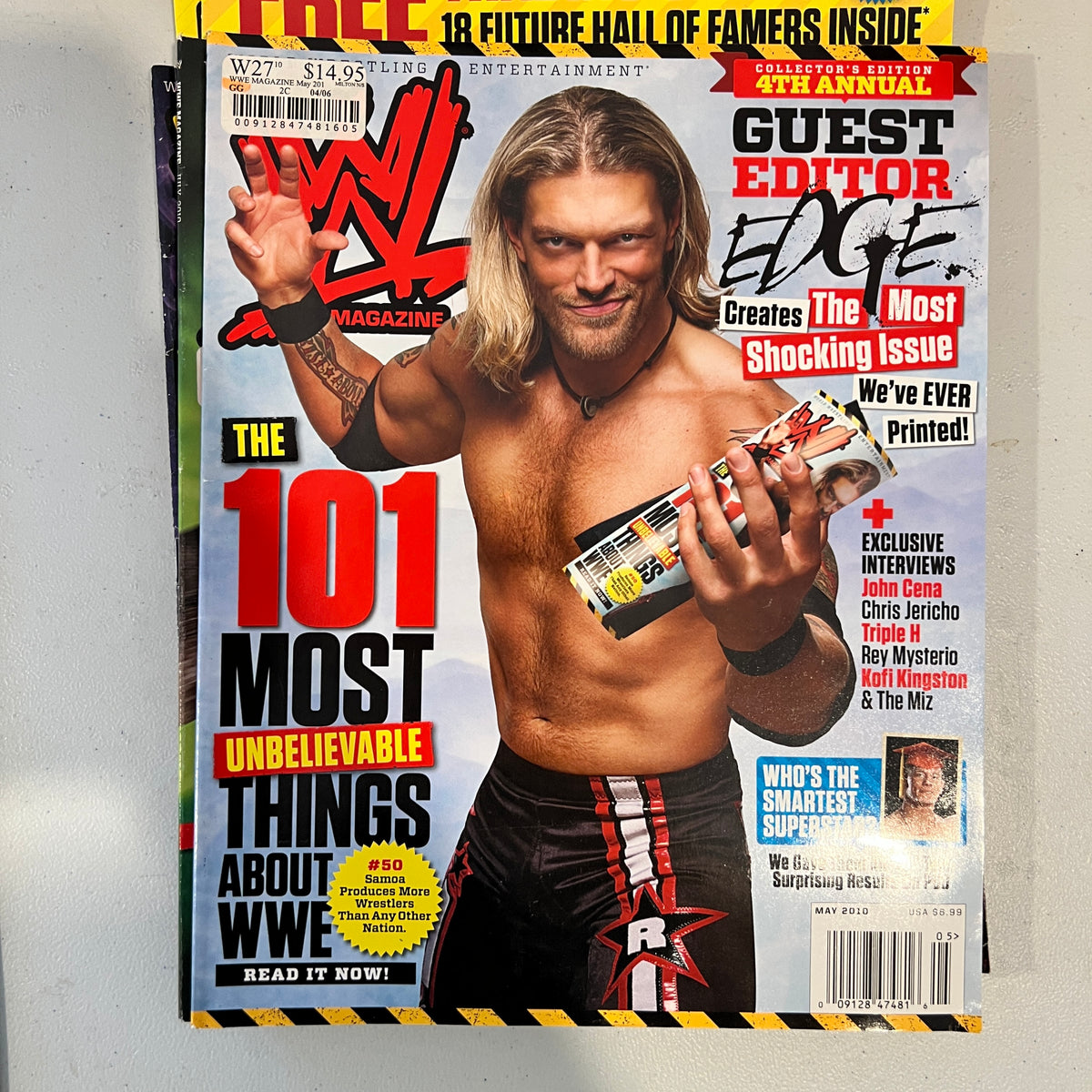 Edge Magazine WWE Wrestling Merchandise Collectable 6