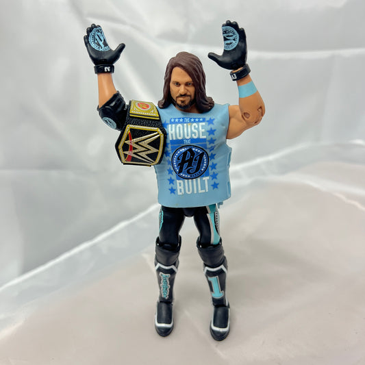 AJ Styles Elite 66 WWE Out Of Box Action Figure Mattel WWE 6