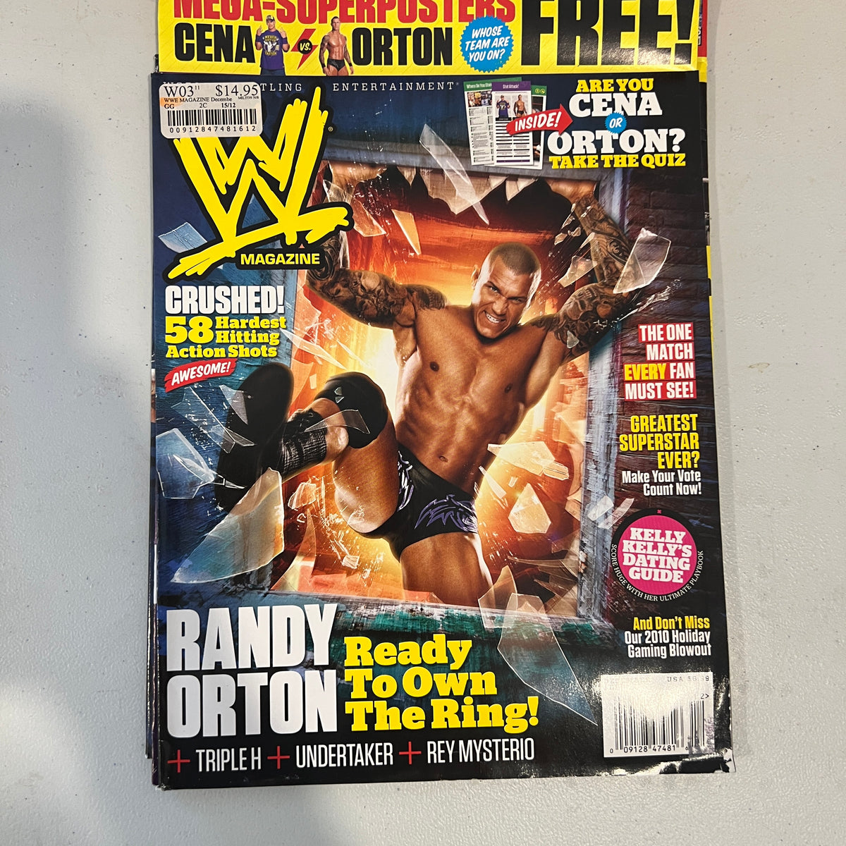 Randy Orton WWE Magazine Wrestling Merchandise Collectable 6