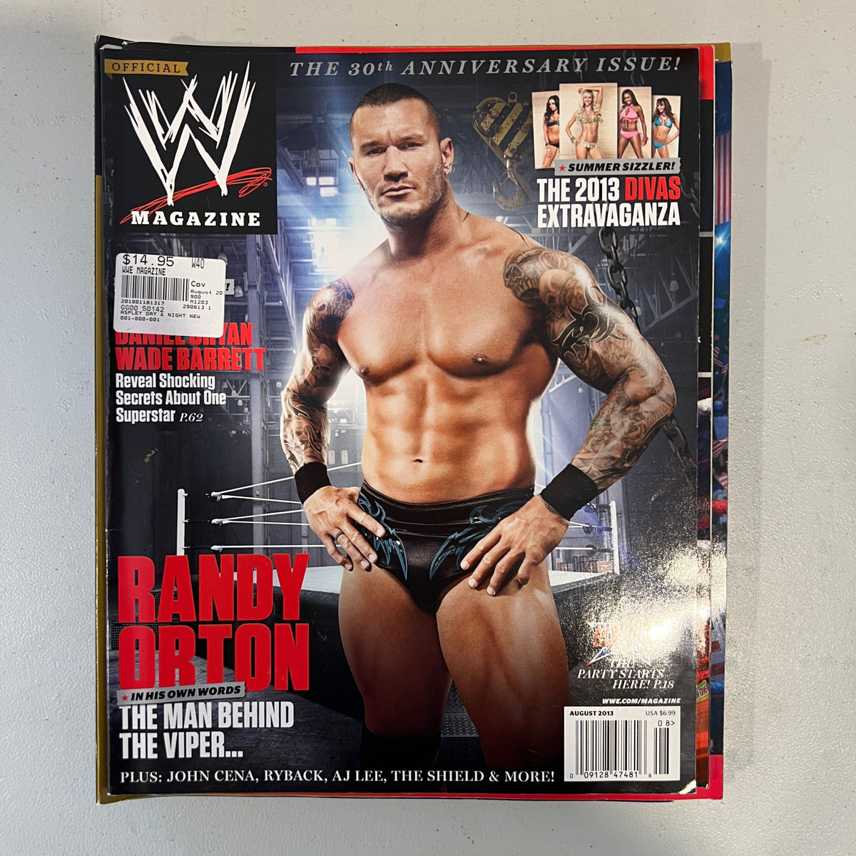 The Rock WWE Magazine Wrestling Merchandise Collectable 6
