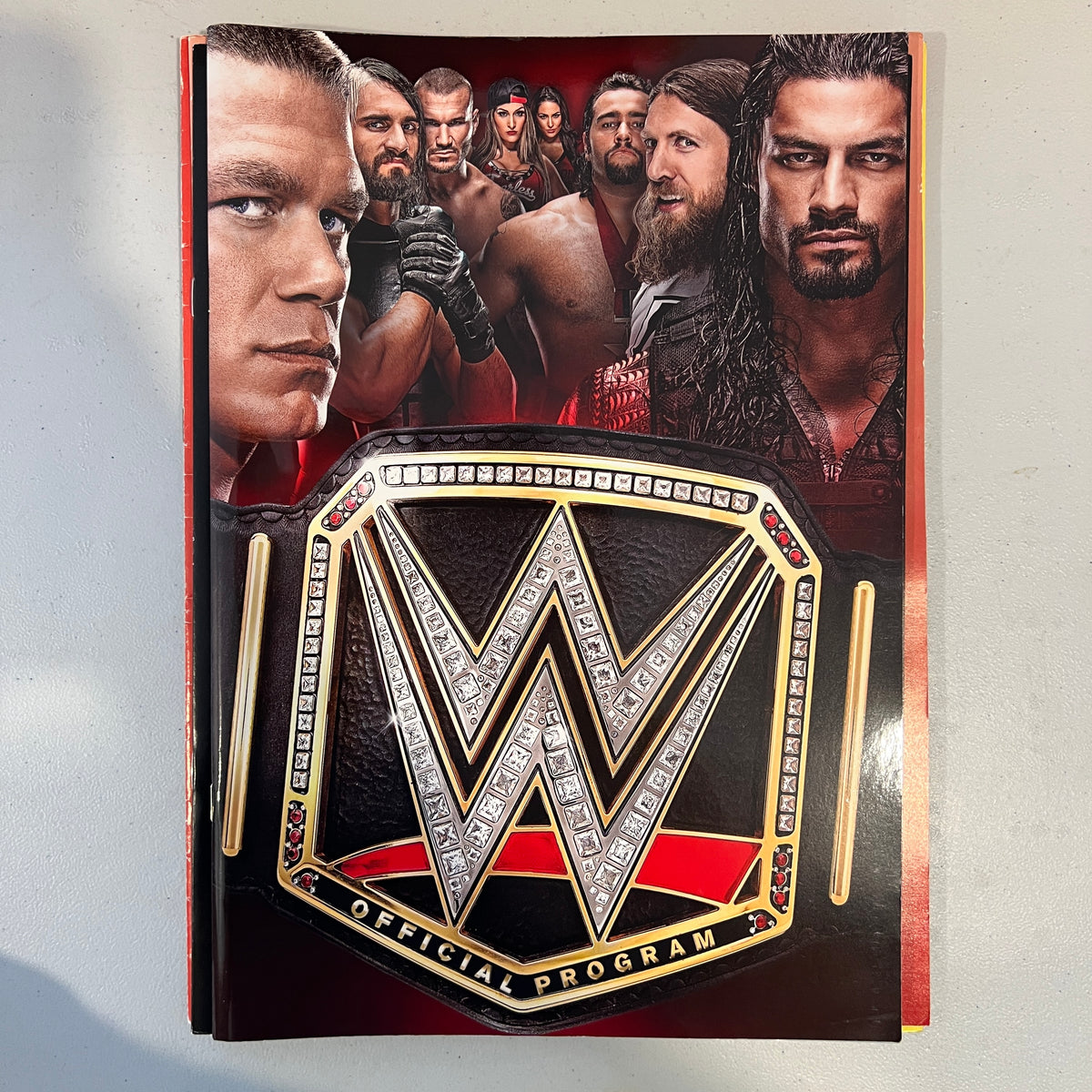 WWE Magazine Program Retro Wrestling Merchandise Collectable 6