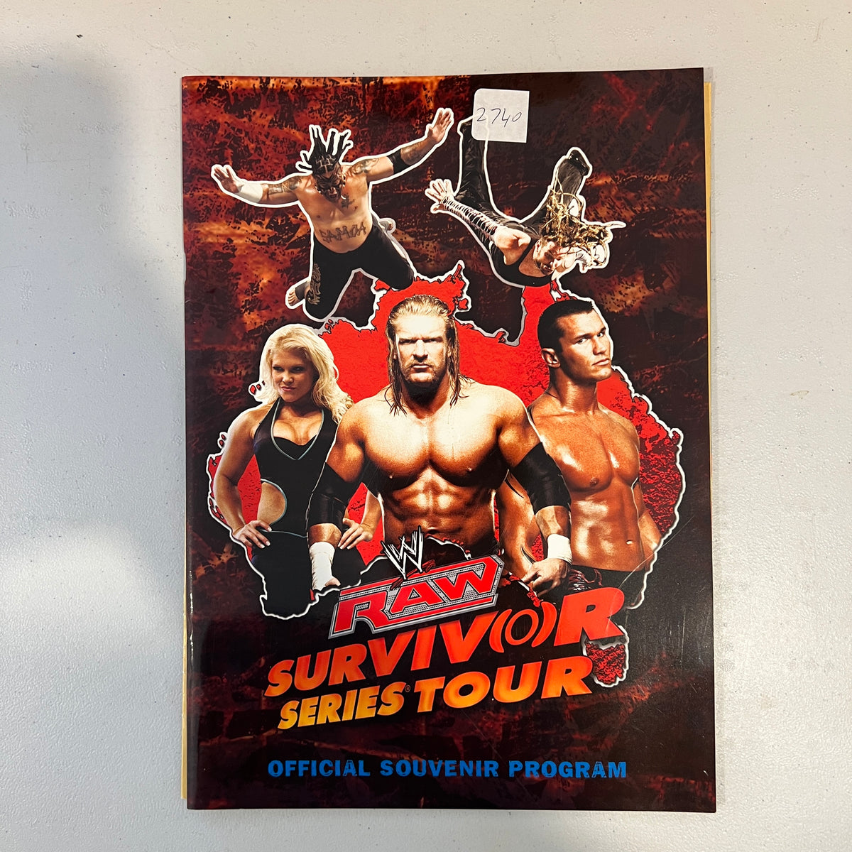 Survivor Series Tour Australia Magazine Program Promo Wrestling Merchandise Collectable WWE 6