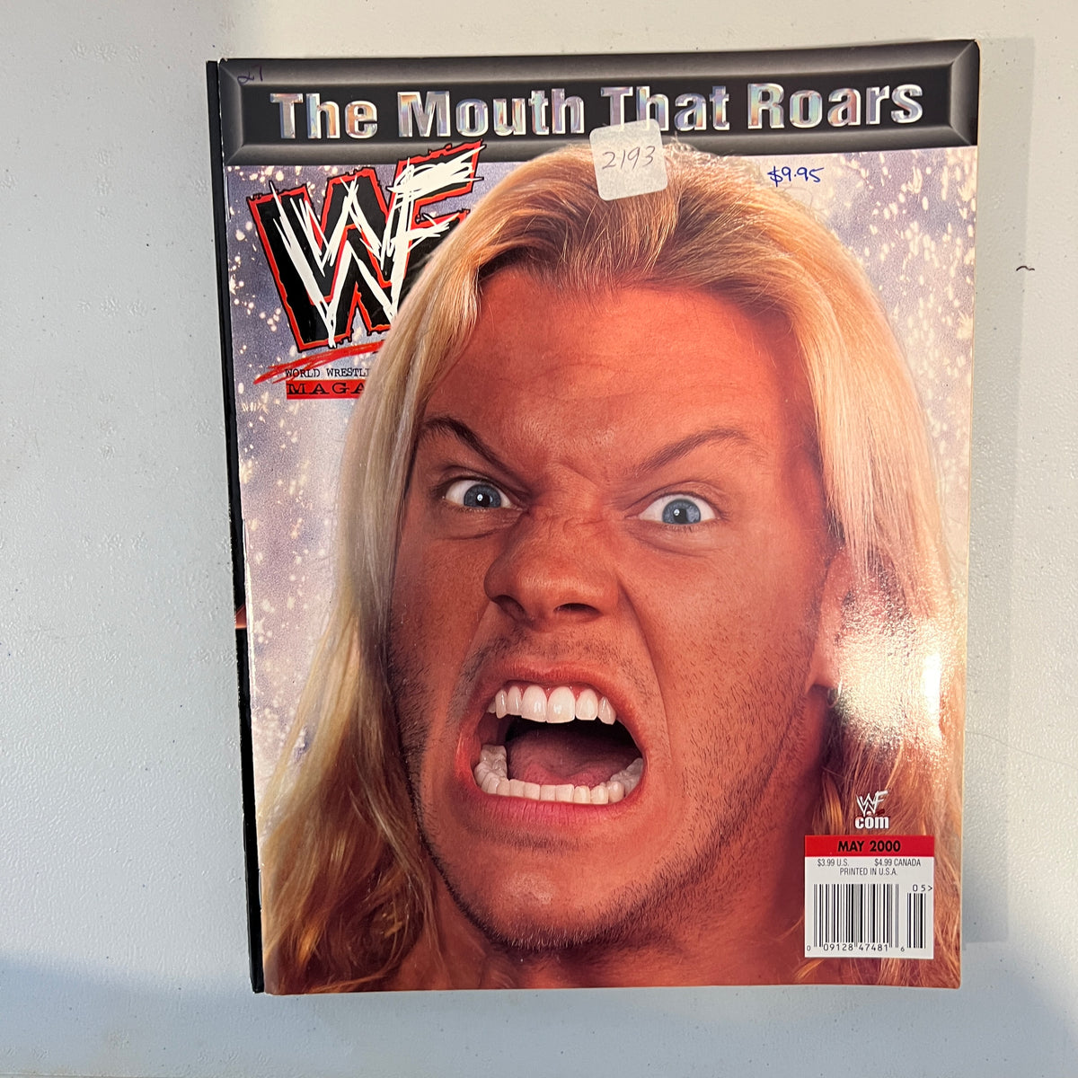 Chris Jericho WWF WWE Magazine 1990s Retro Wrestling Merchandise Collectable 9