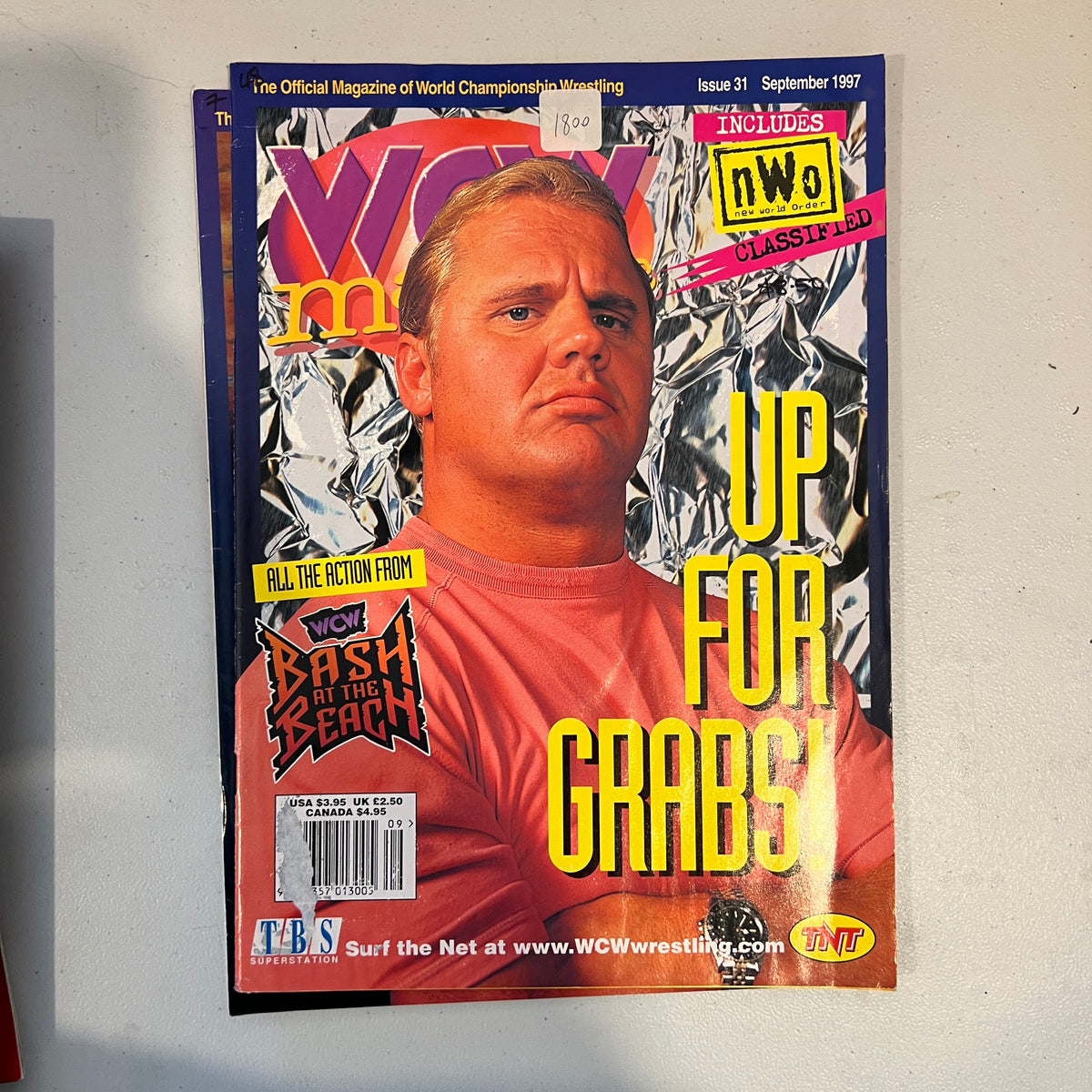 Mr Perfect WCW WWE Magazine 1990s Retro Wrestling Merchandise Collectable 10