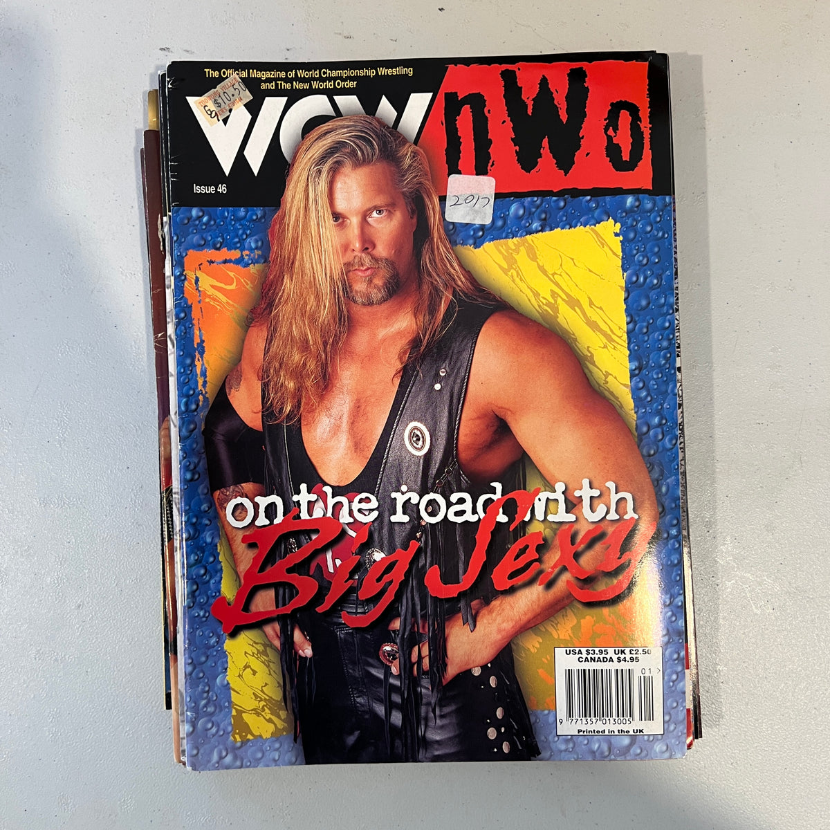 Kevin Nash WCW WWE Magazine 1990s Retro Wrestling Merchandise Collectable 10