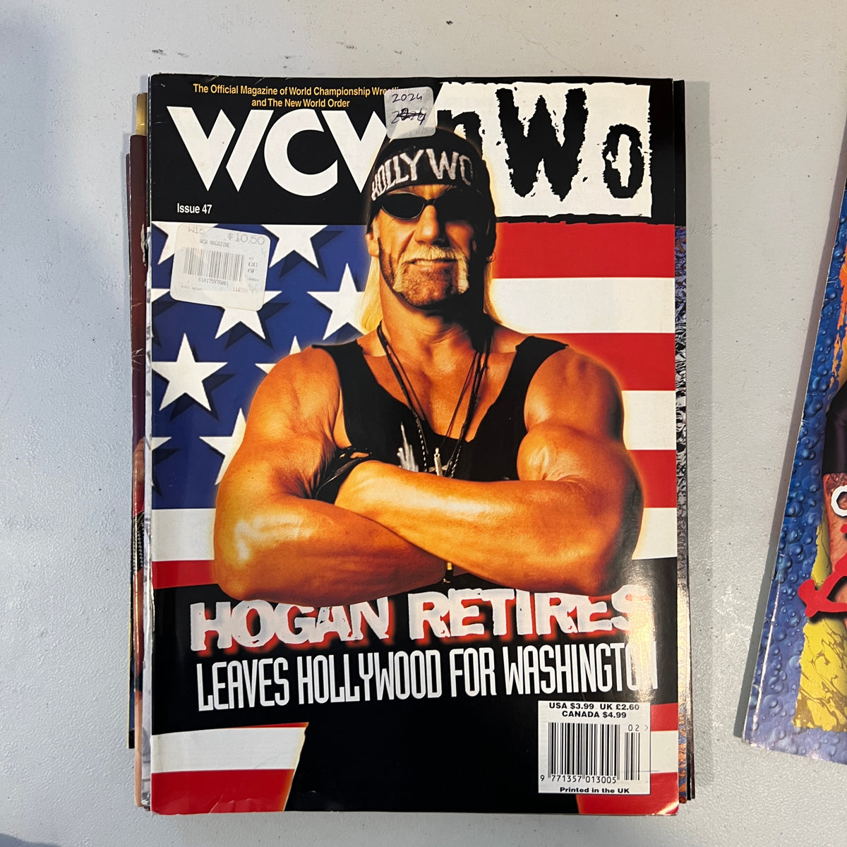 Hulk Hogan WCW WWE Magazine 1990s Retro Wrestling Merchandise Collectable 10