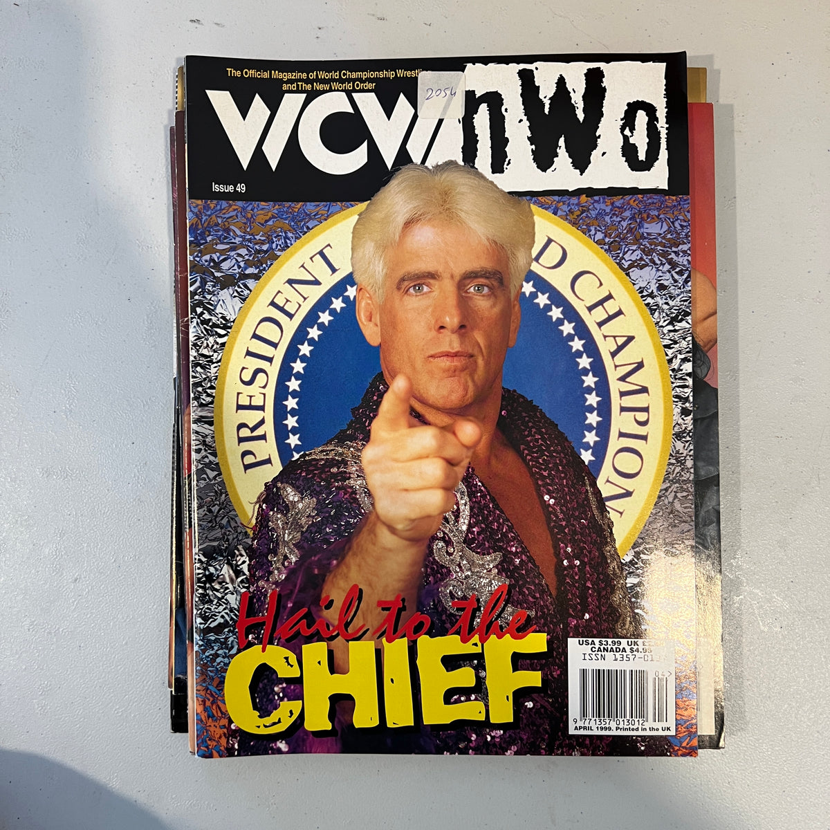 Ric Flair WCW WWE Magazine 1990s Retro Wrestling Merchandise Collectable 10