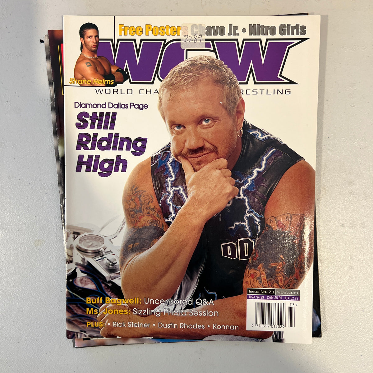 DDP WCW WWE Magazine 1990s Retro Wrestling Merchandise Collectable 10