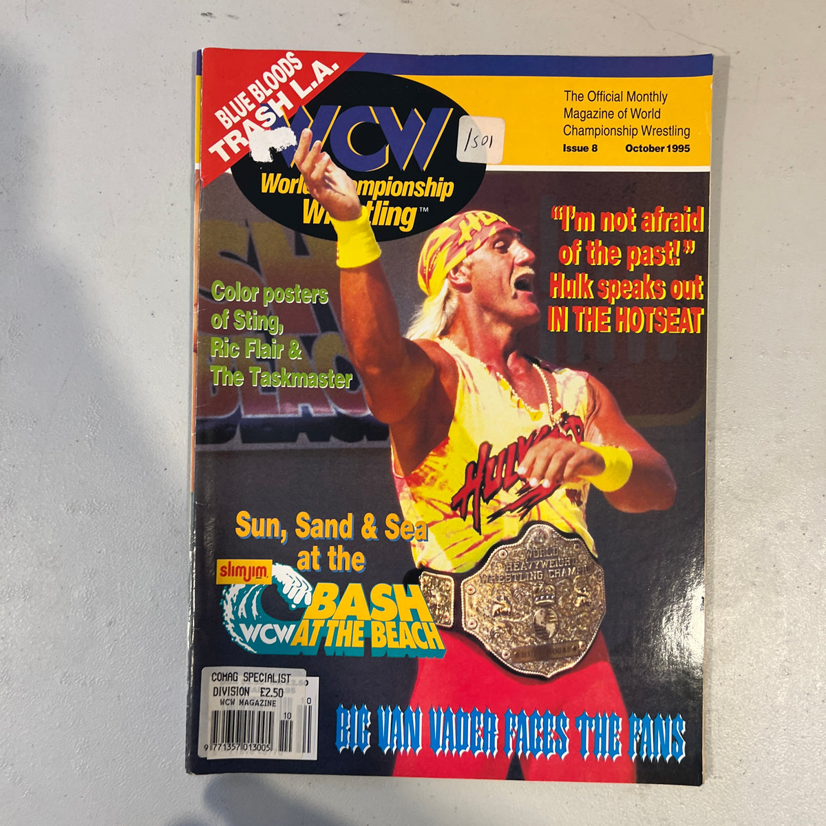 Hulk Hogan WCW WWE Magazine 1990s Retro Wrestling Merchandise Collectable 11