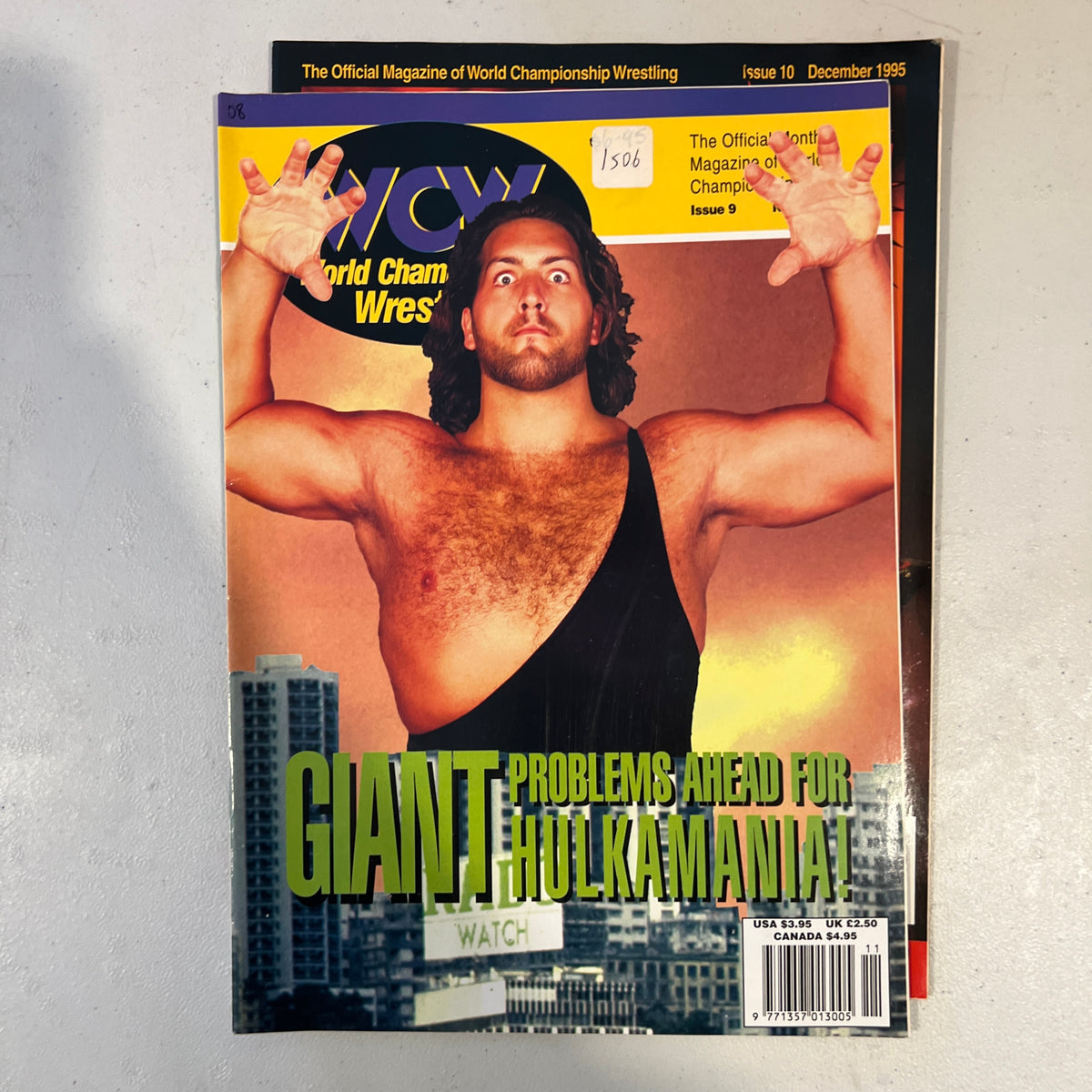 The Giant WCW WWE Magazine 1990s Retro Wrestling Merchandise Collectable 11