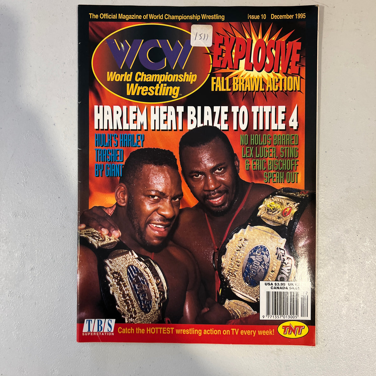 Harlem Heat WCW WWE Magazine 1990s Retro Wrestling Merchandise Collectable 11