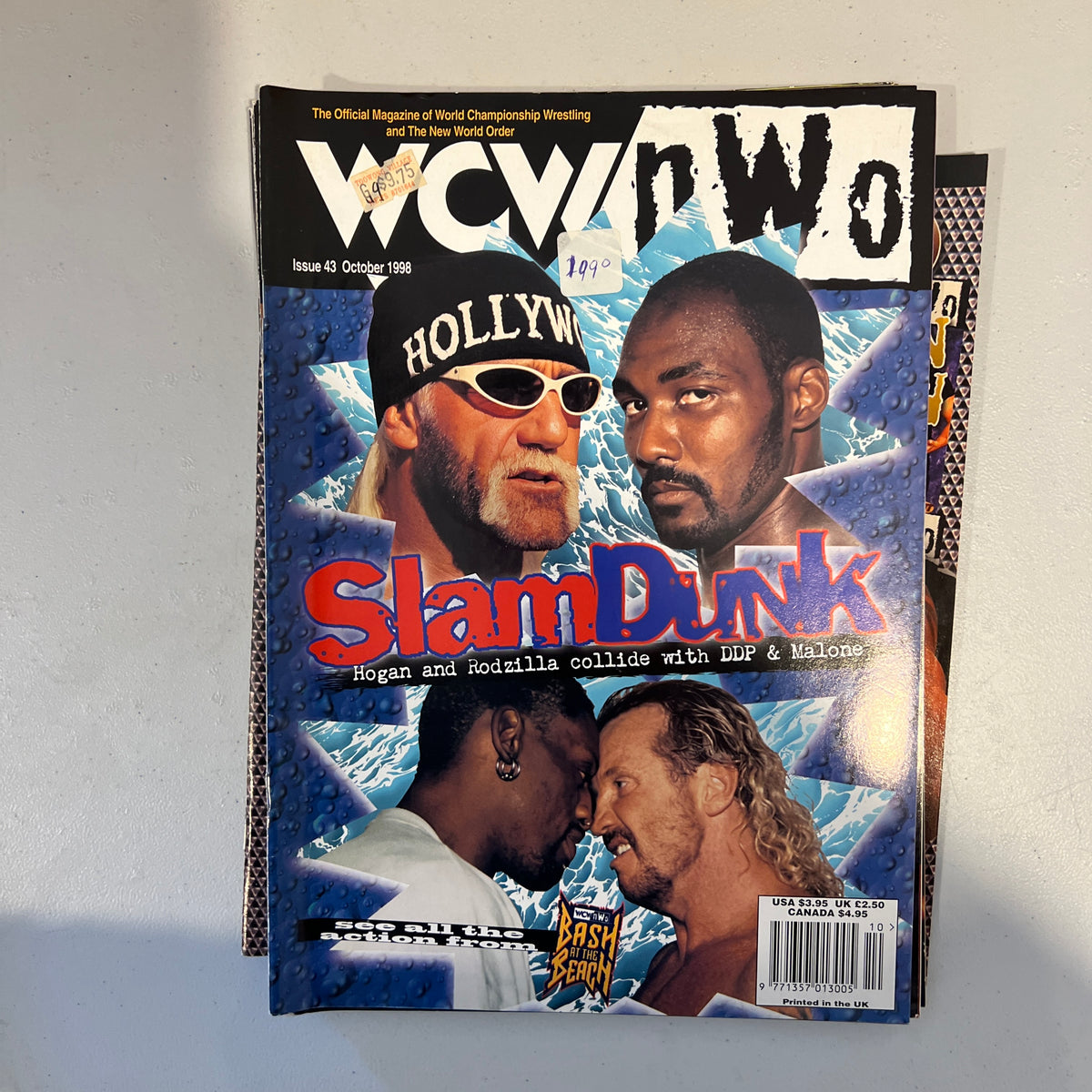 Hulk Hogan WCW WWE Magazine 1990s Retro Wrestling Merchandise Collectable 11