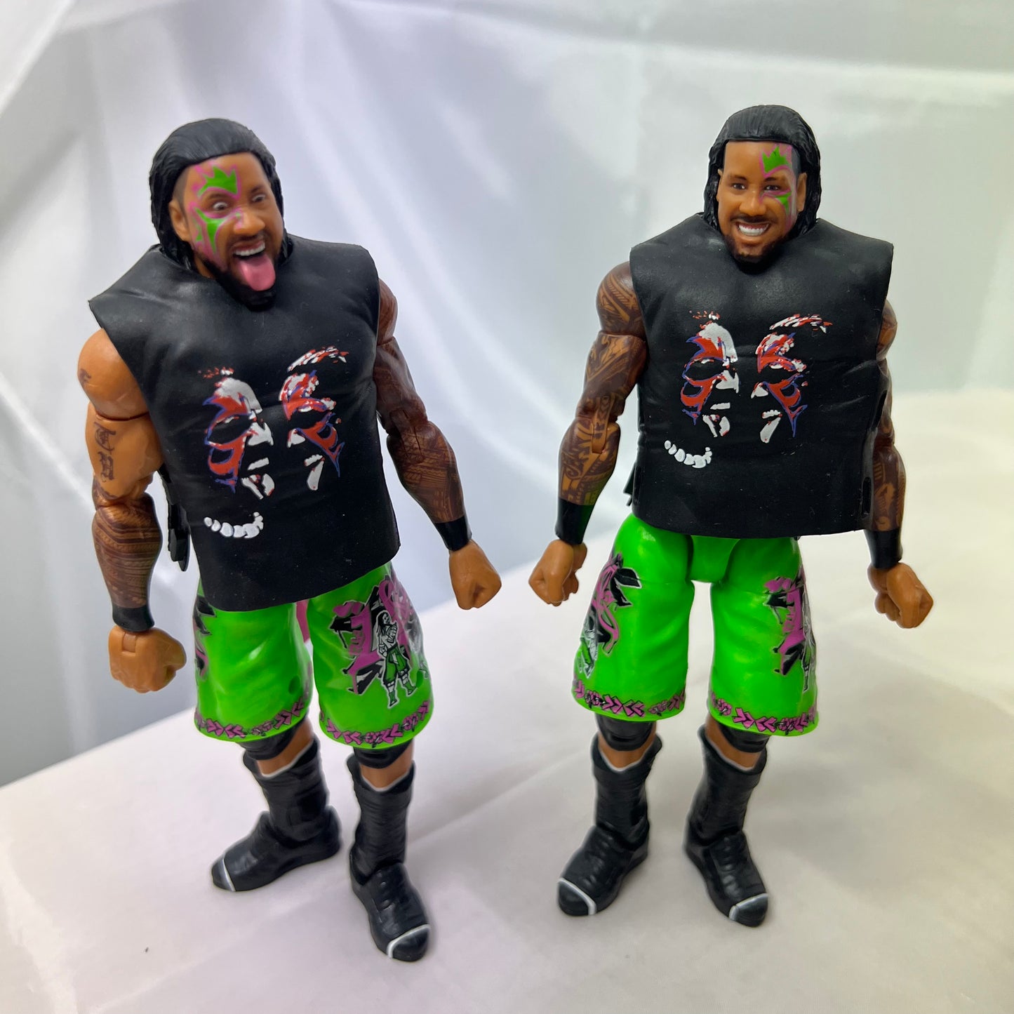 The Usos Jimmy and Jey - WWE Greatest Hits 7 Loose Action Figure Mattel WWE