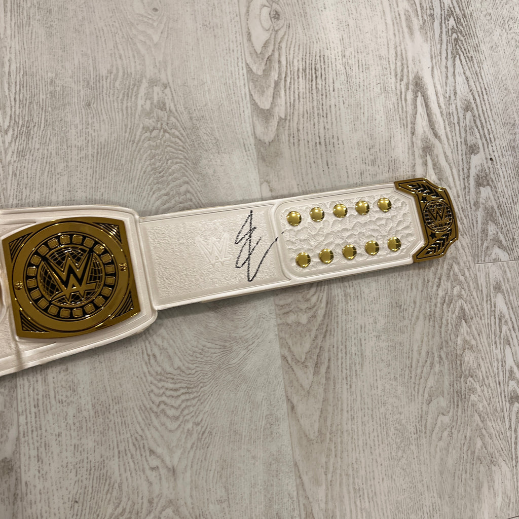 WWE Becky Lynch Signed Replica Title Belt Autographed COA Women's World Championship