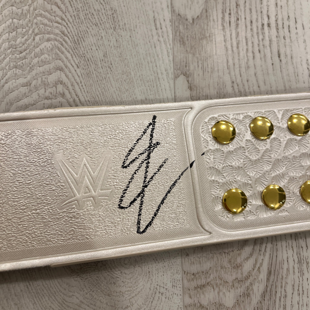 WWE Becky Lynch Signed Replica Title Belt Autographed COA Women's World Championship