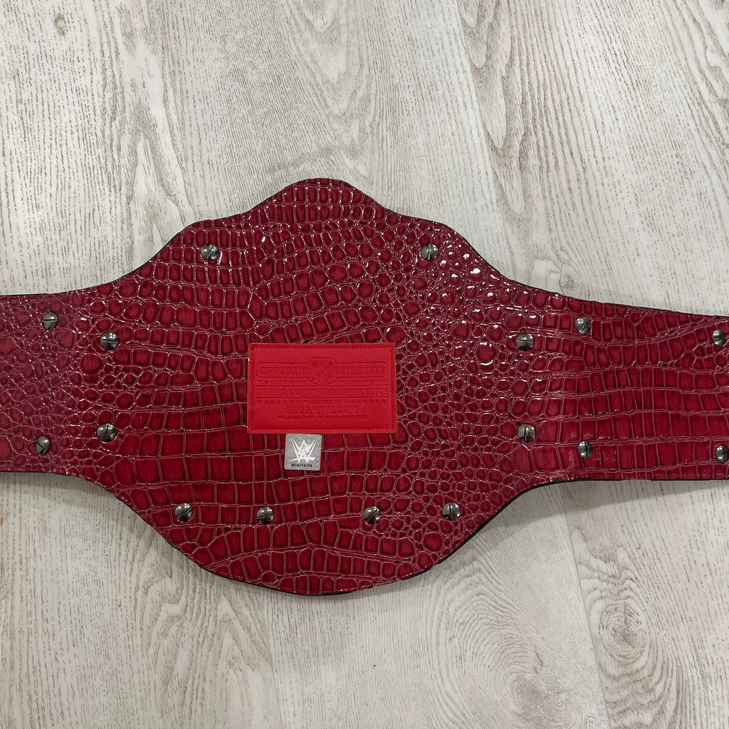 WWE World Heavyweight Championship Replica Title Belt Authentic