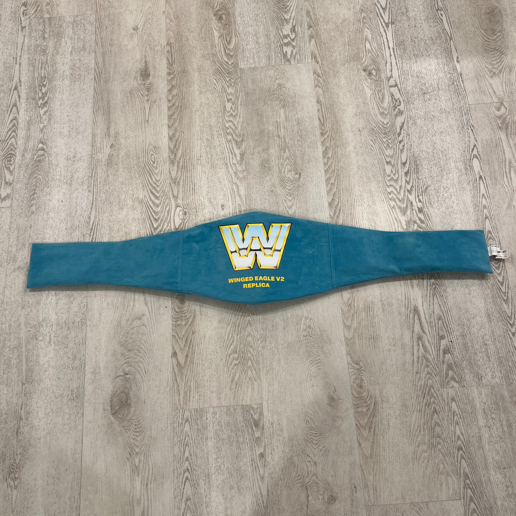WWE Stone Cold Steve Austin Signed COA Winged Eagle Dual Plated Championship Replica Title Belt Autographed