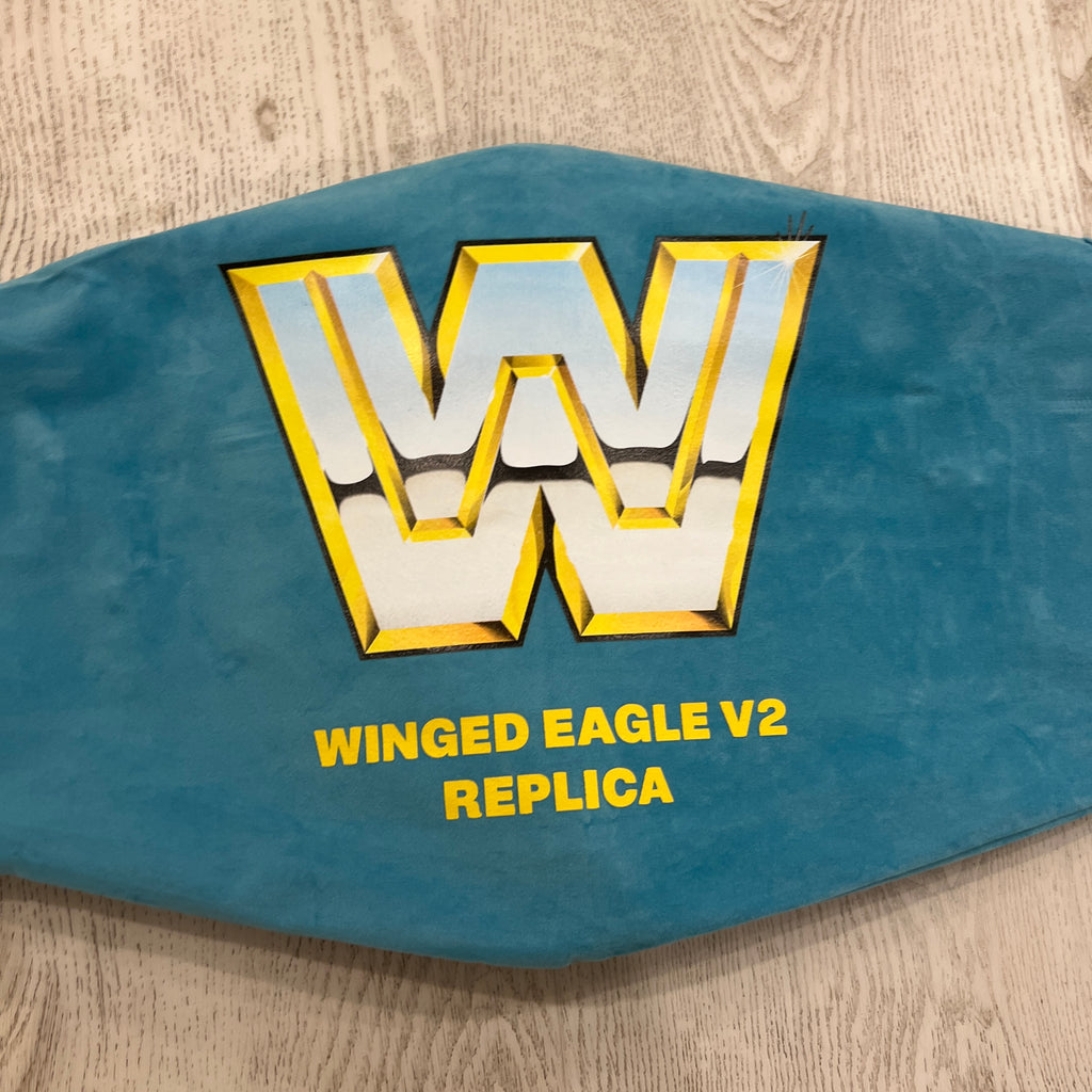 WWE Stone Cold Steve Austin Signed COA Winged Eagle Dual Plated Championship Replica Title Belt Autographed