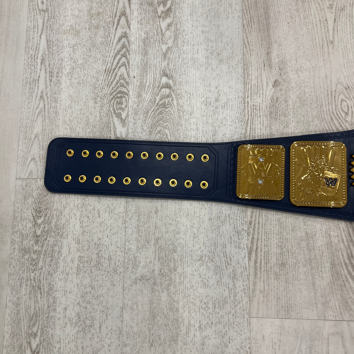WWE Blue Big Eagle WWF Championship Replica Title Belt Authentic