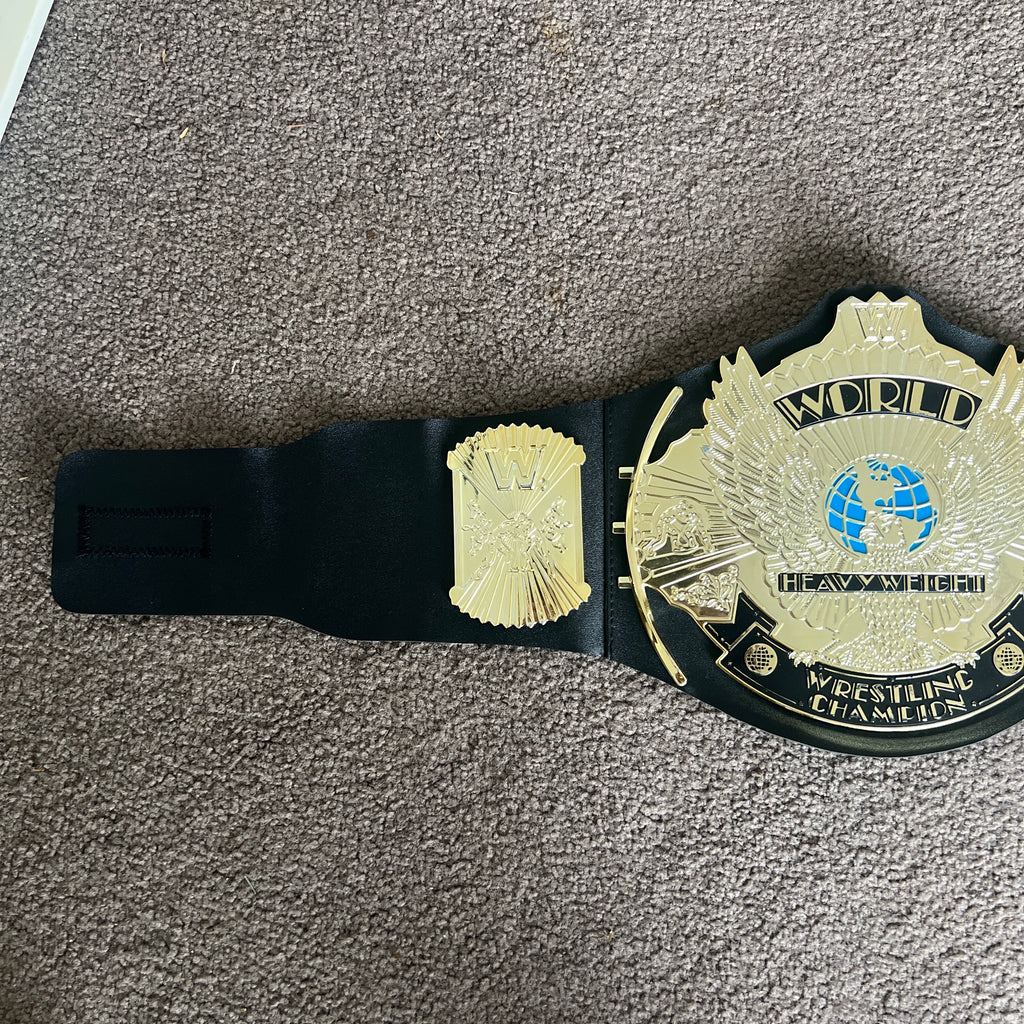WWE Winged Eagle Championship Kids Roleplay Title Belt Toy Mattel USED