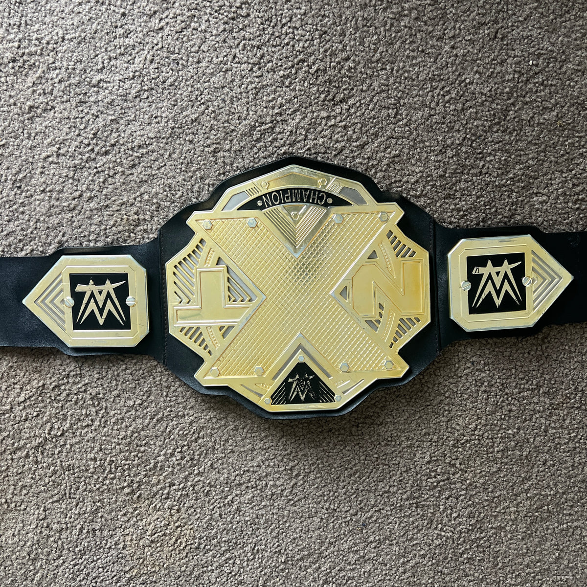 WWE NXT Championship Kids Roleplay Title Belt Toy Mattel USED