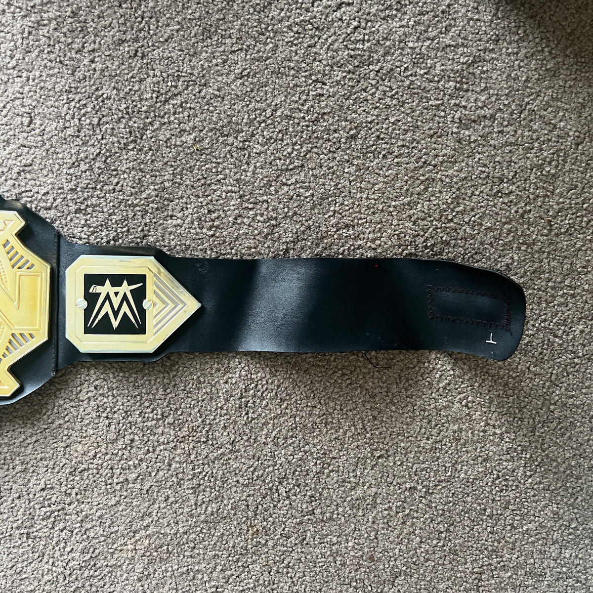WWE NXT Championship Kids Roleplay Title Belt Toy Mattel USED