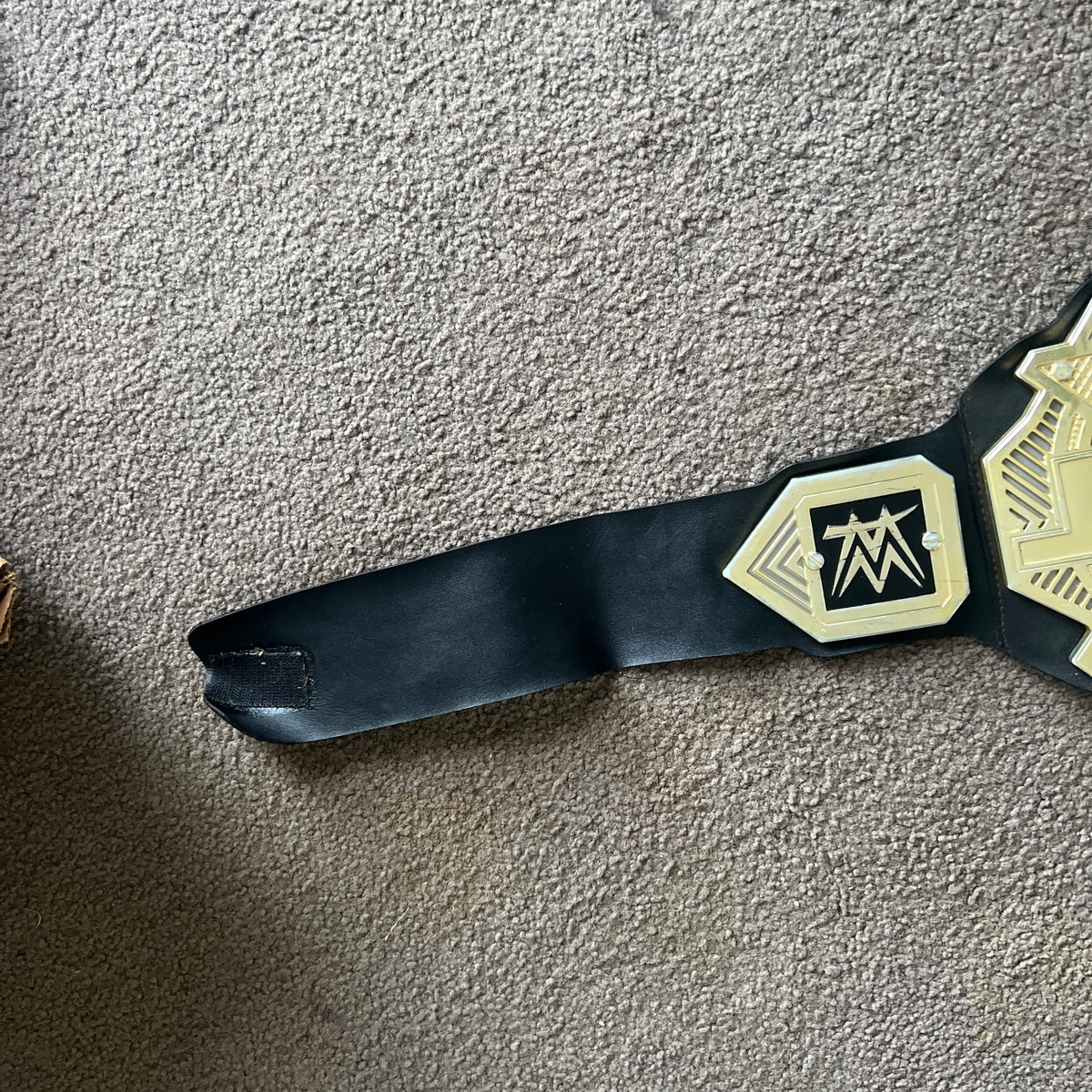 WWE NXT Championship Kids Roleplay Title Belt Toy Mattel USED