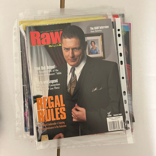 William Regal - WWE WWF Magazine Retro Collectable Authentic