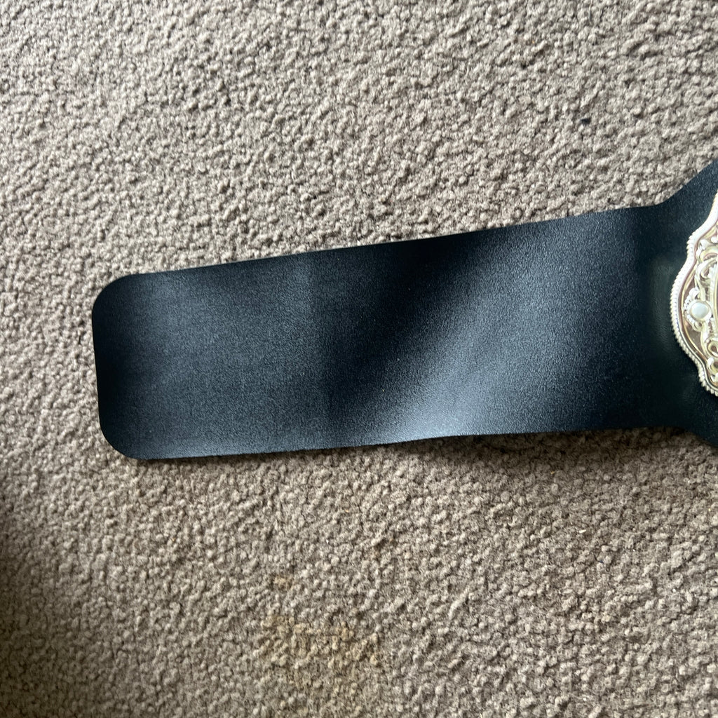 WWE World Heavyweight Championship Kids Roleplay Title Belt Toy Mattel USED