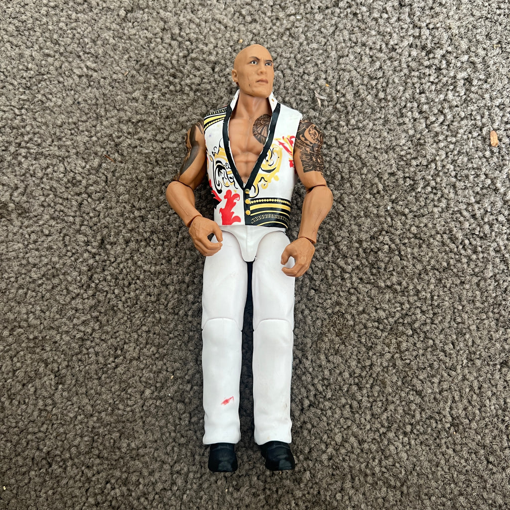 The Rock WWE Action Figure Mattel Out Of Box 8