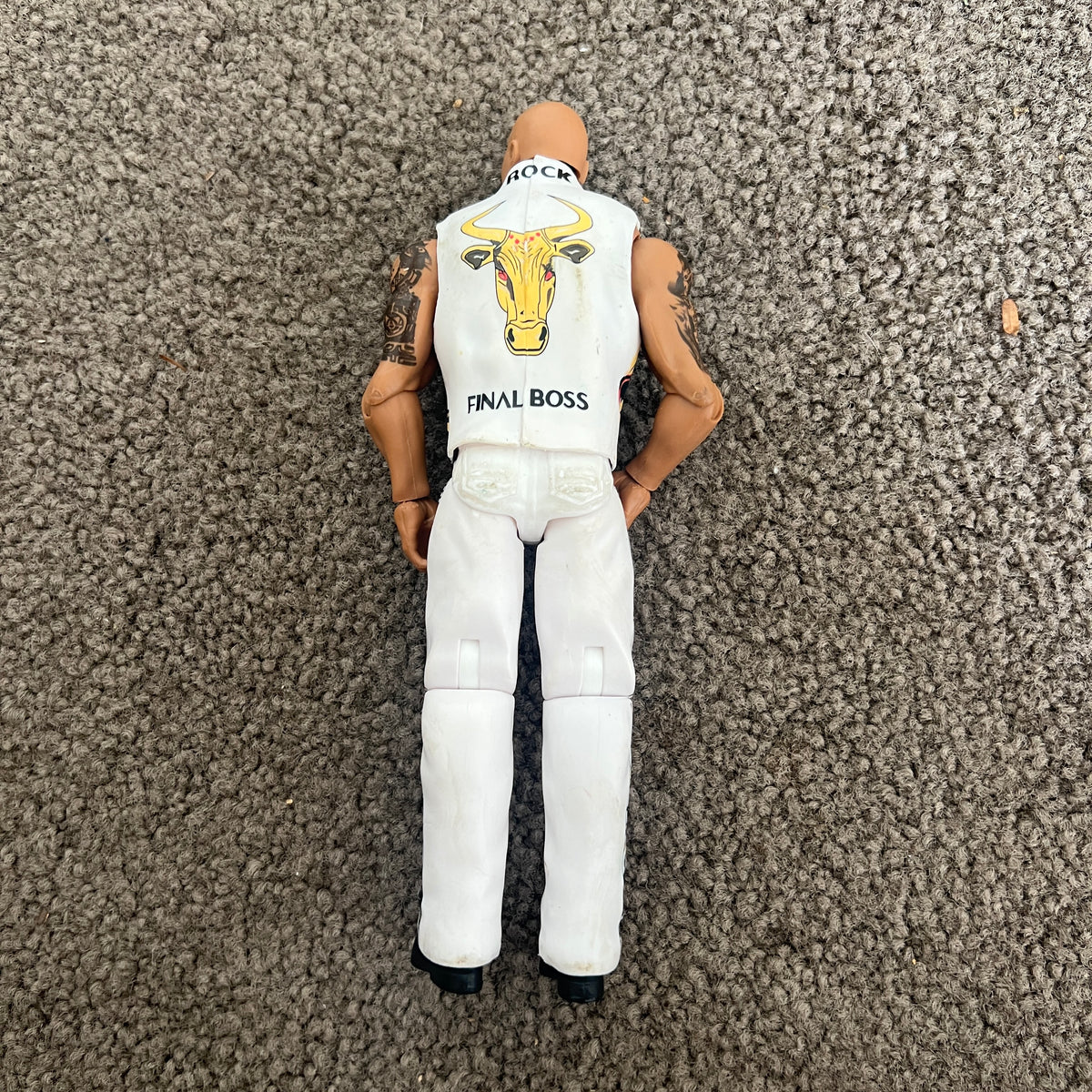 The Rock WWE Action Figure Mattel Out Of Box 8