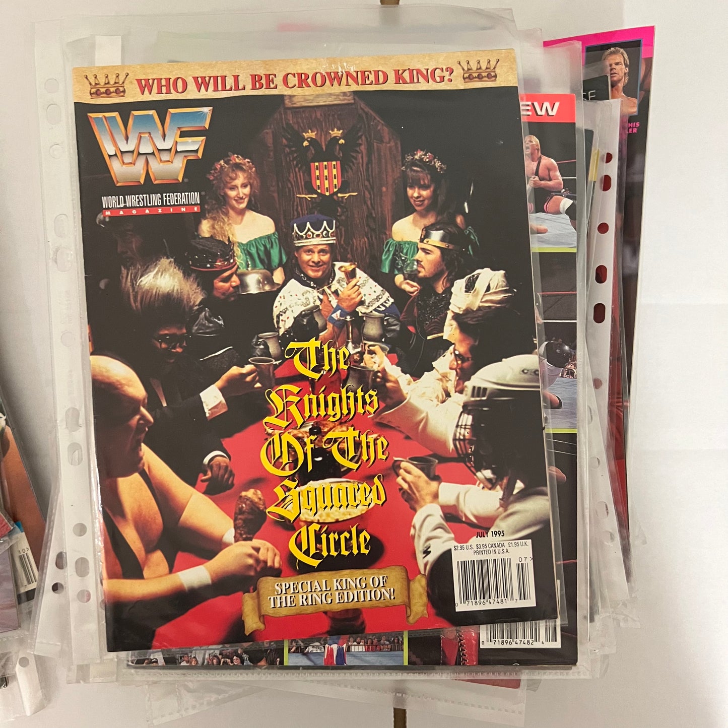 King Of The Ring - WWE WWF Magazine Retro Collectable Authentic
